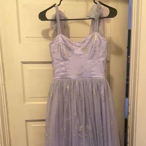 lavender ballgown prom dress